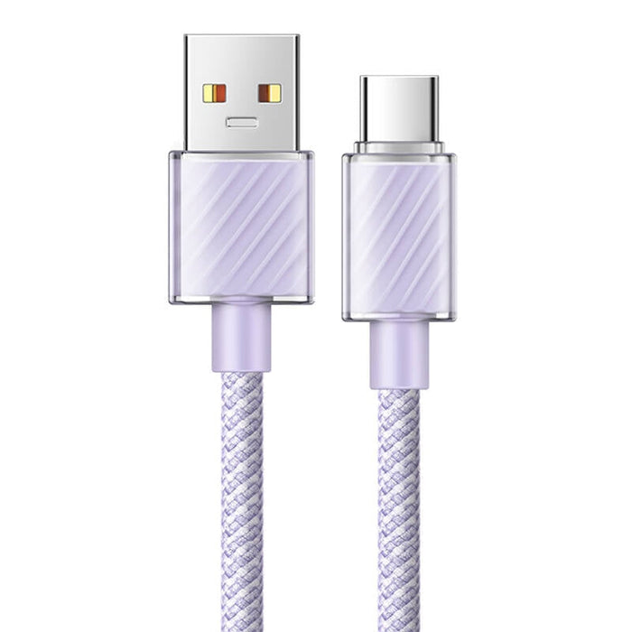 Кабел Mcdodo CA-3652 USB-A към USB-C 1.2m лилав