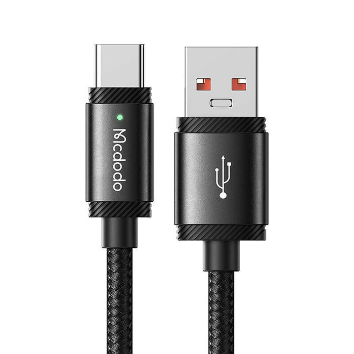 Кабел Mcdodo CA-4730 USB-A към USB-C 120W 1.5m черен