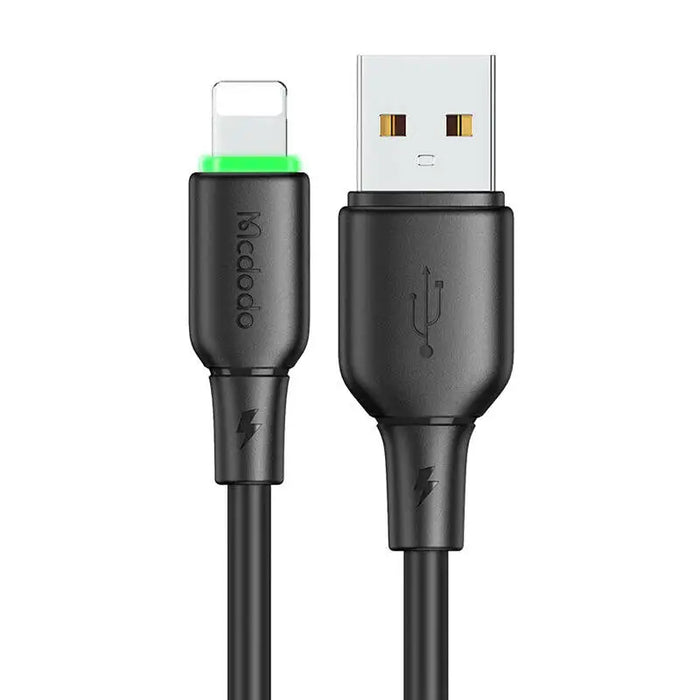 Кабел Mcdodo CA-4741 USB към Lightning с LED светлина 1.2m