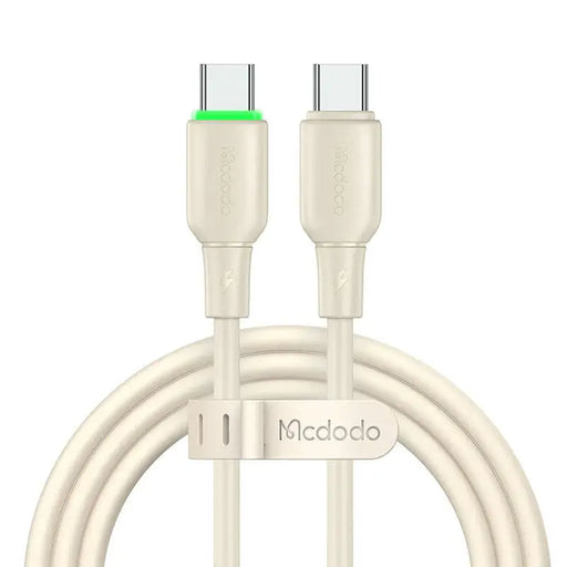 Кабел Mcdodo CA-4770 USB-C към USB-C 65W 1.2m бежов