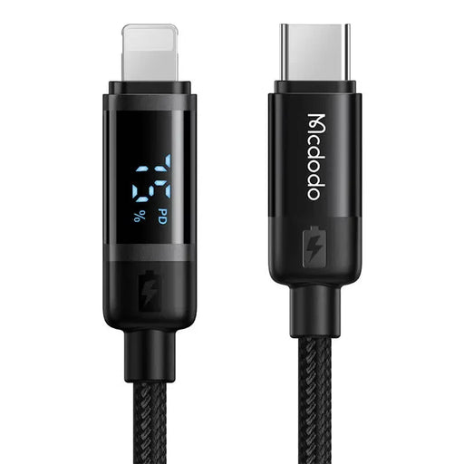 Кабел Mcdodo CA-5210 USB-C към Lightning 36W 1.2m черен