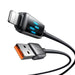 Кабел Mcdodo CA-5250 USB-A / Lightning LED display 1.2m
