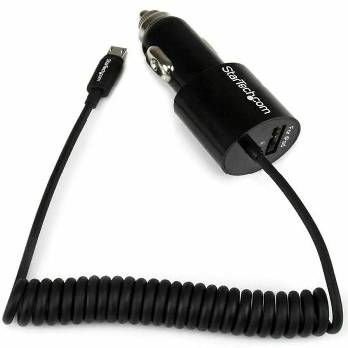 Кабел Micro USB Startech USBUB2PCARB Черен