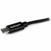 Кабел Micro USB Startech USBUB2PCARB Черен