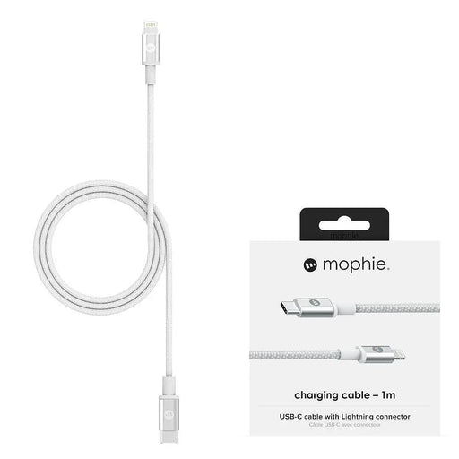 Кабел Mophie Lightning USB C (1m) White 409903201