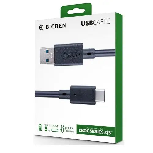 Кабел NACON USB Type - C за Xbox Series X (5m) черен