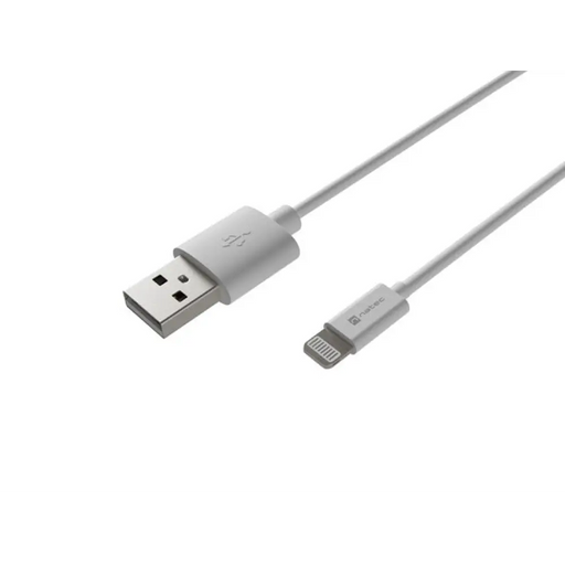 Кабел Natec Lightning(M) -> USB-A(M) 2m MFI Prati White