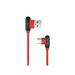 Кабел Natec USB-C(M) -> USB-A (M) 2.0 cable 1m. Angled