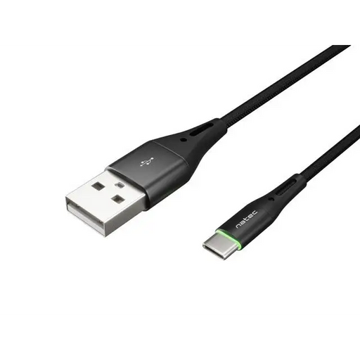 Кабел Natec USB-C(M) -> USB-A (M) 2.0 cable 1m. Black