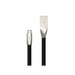 Кабел Natec USB-C(M) -> USB-A (M) 2.0 cable 1m. Black metal