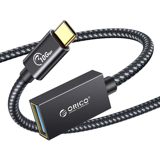 Кабел ORICO-CAF31-03-BK-BP USB-C към USB-A черен