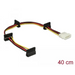 Кабел Power Molex 4 Pin > 4 x SATA 15 Pin 40cm