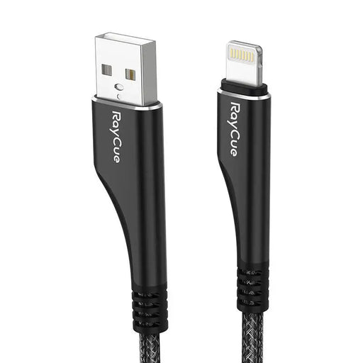 Кабел RayCue CA01 USB - A към Lightning 1.2m 2.4A черен