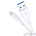 Кабел Ricomm RLS004ALW USB-A към Lightning 1.2m