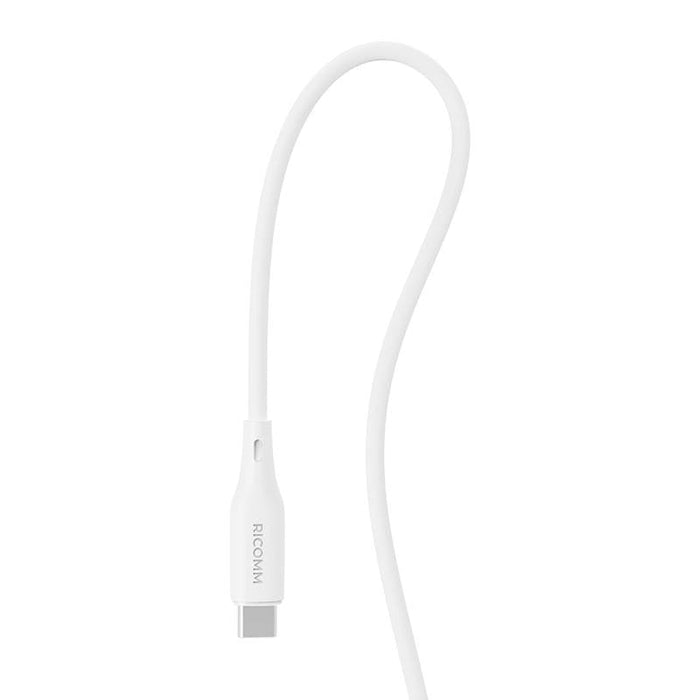 Кабел Ricomm RLS004CLW USB-C към Lightning 1.2m