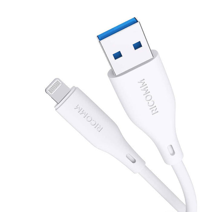 Кабел Ricomm RLS007ALW USB-A към Lightning 2.1m
