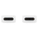 Кабел Samsung EP-DN975BWEGWW USB-C 480Mbps 5A 1m бял