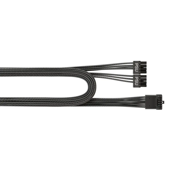 Кабел Seasonic 90° 12VHPWR 600W 16-Pin към 2x8 Pin