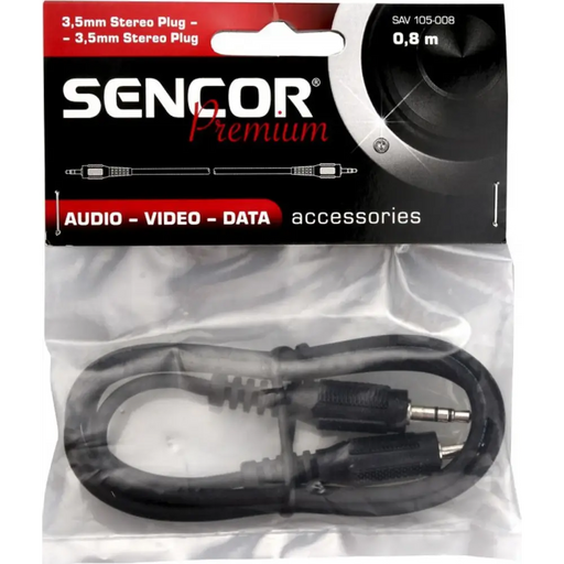Кабел Sencor SAV 105-015 3,5ММ СТЕРЕО ЖАК - 3,5ММ СТЕРЕО