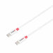 Кабел Skross USB-C - USB-C 2.0 мъжко 0.15 м Бял