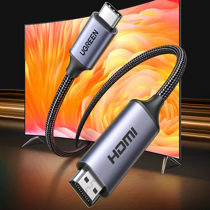 Кабел Ugreen CM565 USB - C към HDMI 2.1 8K 60Hz 1.5m сив