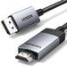 Кабел Ugreen DP119 DisplayPort към HDMI 4K 60Hz 2m сив