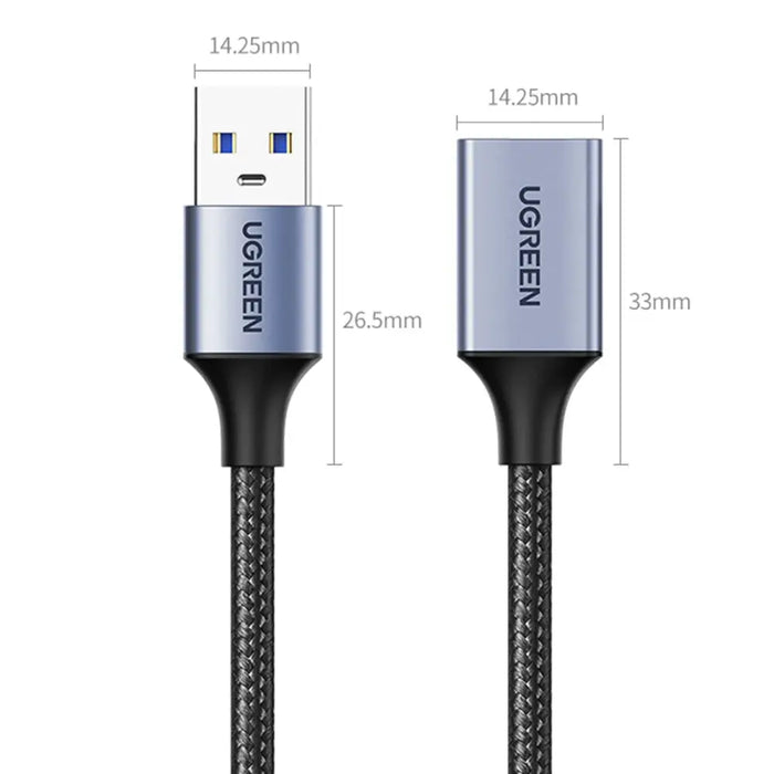 Кабел Ugreen US115 USB-A (мъжки) към USB-A