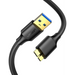 Кабел UGREEN USB 3.0 към MicroUSB 0.5m черен