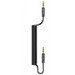 Кабел Usams Spring Audio Cable SJ256YP01 1.2м черен