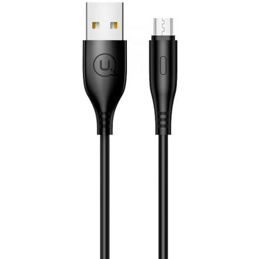 Кабел Usams U18 Round Micro USB SJ268USB01 1м черен