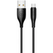 Кабел Usams U18 Round Micro USB SJ268USB01 1м черен