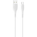 Кабел Usams U38 Type-C SJ372USB02 1м бял