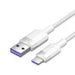 Кабел USB 2.0 A към USB-C 6A Vention CTOWF 1M (бял)