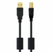 Кабел USB 2.0 A към USB B NANOCABLE 10.01.1203 Черен 3 m (1