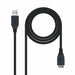 Кабел USB 3.0 A към микро USB B NANOCABLE 10.01.1102 BK