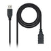 Кабел USB 3.0 A към USB A NANOCABLE 10.01.0902BK 2 m Черен