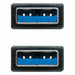 Кабел USB 3.0 A към USB A NANOCABLE 10.01.1002 BK Черен 2 m