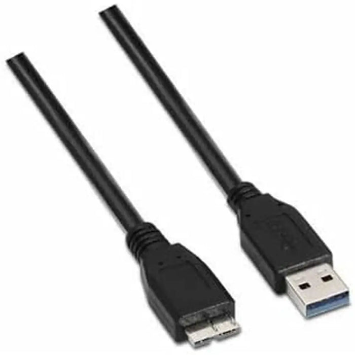 Кабел USB 3.0 A към микро USB B NANOCABLE 10.01.1102 BK