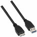 Кабел USB 3.0 A към микро USB B NANOCABLE 10.01.1102 BK