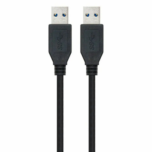Кабел USB 3.0 A към USB A NANOCABLE 10.01.1002 BK Черен 2 m