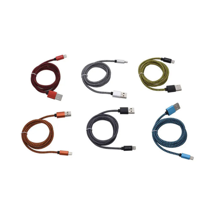 КАБЕЛ USB A TO LIGHTNING 1 M 1.7A TEKMEE