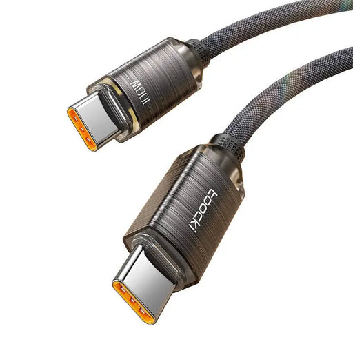 Кабел USB - C към Toocki TXCTT1 - SJ01 - B 1m FC 100W черен
