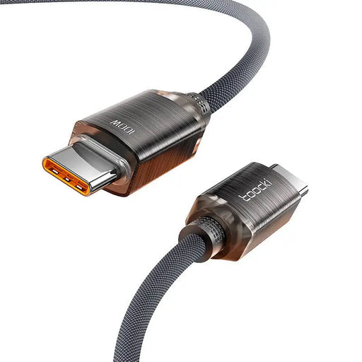 Кабел USB - C към Toocki TXCTT1 - SJ01 - B 1m FC 100W черен