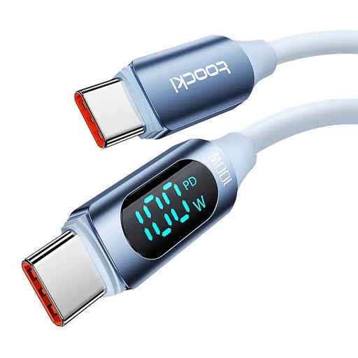 Кабел USB - C към Toocki TXCTT1 - XX04 - B2 2m FC 100W син