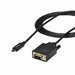 Кабел USB C към VGA Startech CDP2VGAMM2MB (2 m) Черен