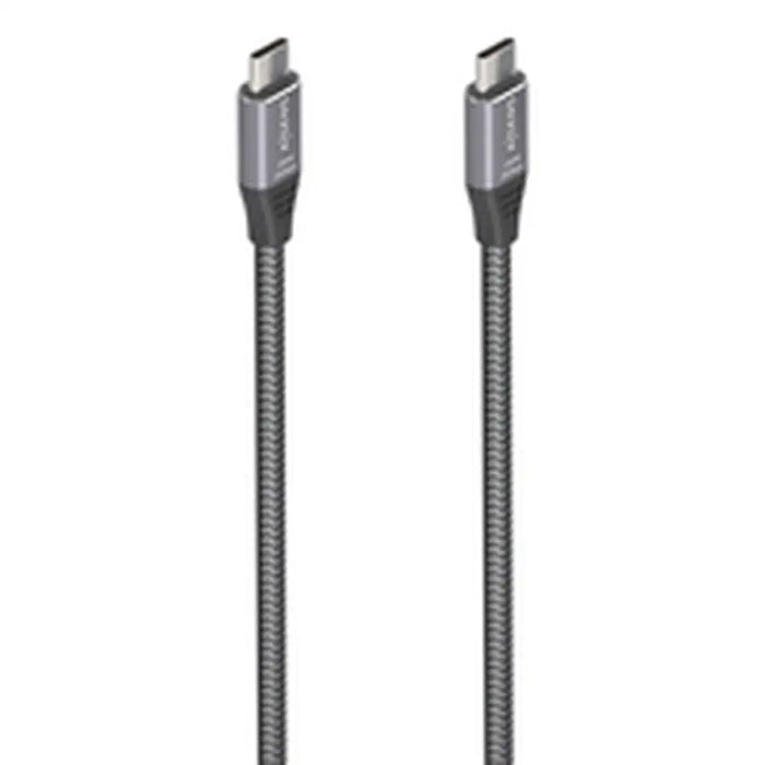 Кабел USB-C към USB-C Aisens A107-0875 Сив 3 m