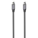 Кабел USB-C към USB-C Aisens A107-0875 Сив 3 m