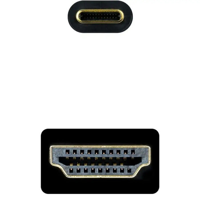 Кабел USB-C към HDMI NANOCABLE 10.15.5105 5 m Черен
