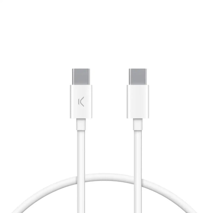 Кабел USB-C към USB-C KSIX BXCUC03SBL