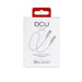 Кабел USB C към Lightning iPhone DCU 1 Бял 1 m